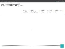 Tablet Screenshot of crownedfree.com